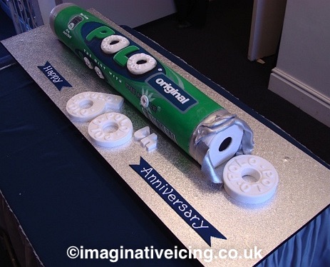Polo Mints 60th Anniversary Cake - longer one