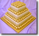 wedding cakes - Ferrero Rocher