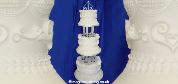 Classic Royal Iced Wedding Cake