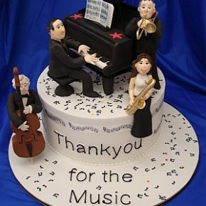 Thankyou for the Music Cake