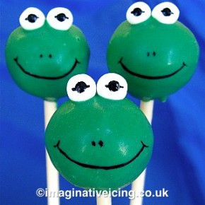 froggy cakepops
