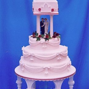 Church Spire Wedding Cake
