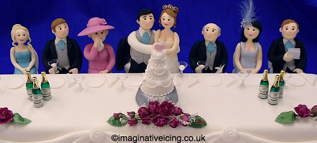 Wedding Cake Top Table