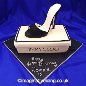 Stiletto High Heel Shoe Birthday Cake