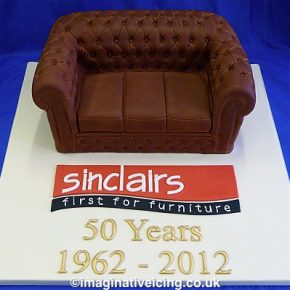 Chesterfield Sofa - Furniture - Sinclairs 50th Anniversary Cake