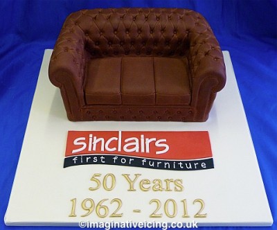 Chesterfield Sofa – Furniture – Sinclairs 50th Anniversary Cake ...