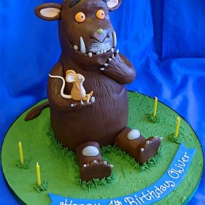 3D Gruffallo Birthday Cake
