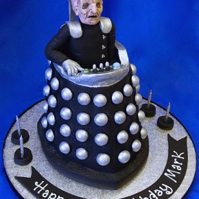 Davros - Creator of the Daleks - 3D Birthday Cake - Dr Who