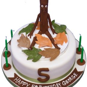 Stickman Birthday Cake