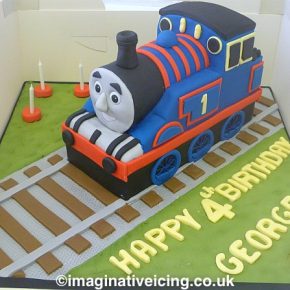 Thomas the Tank Engine Birthday Cake